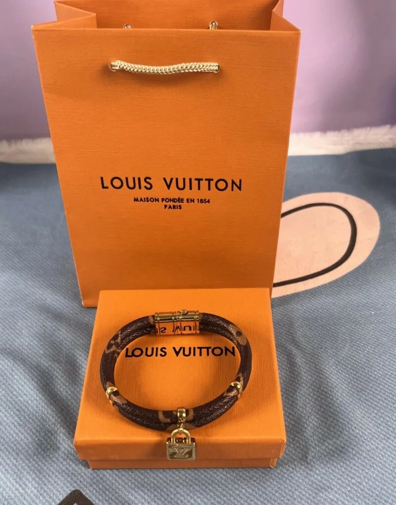 Louis Vuitton Double Bracelet Brown - Image 4