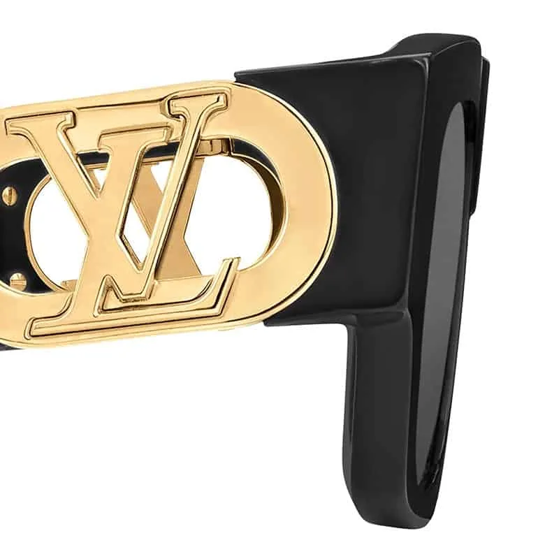 Louis Vuitton Link Square Sunglasses Black - Image 3