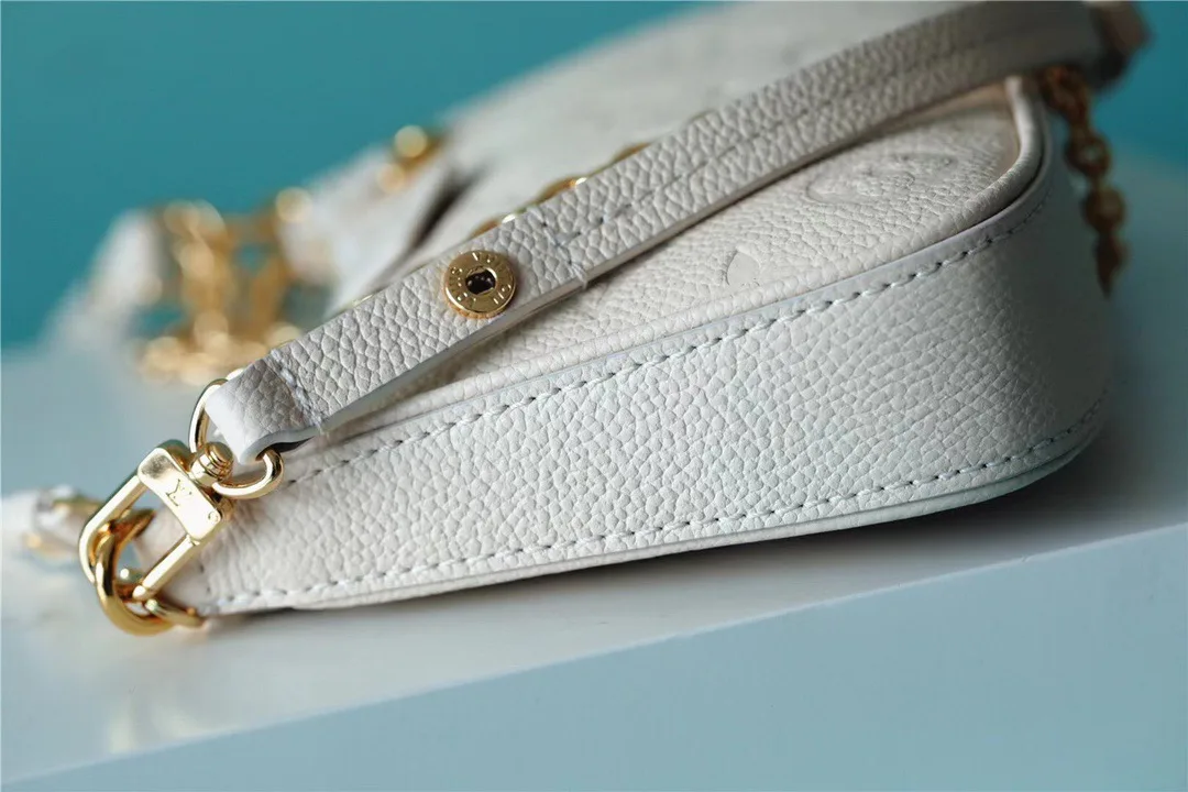 Louis Vuitton Easy Pouch On Strap Monogram Empreinte Crème White / LV - Image 4