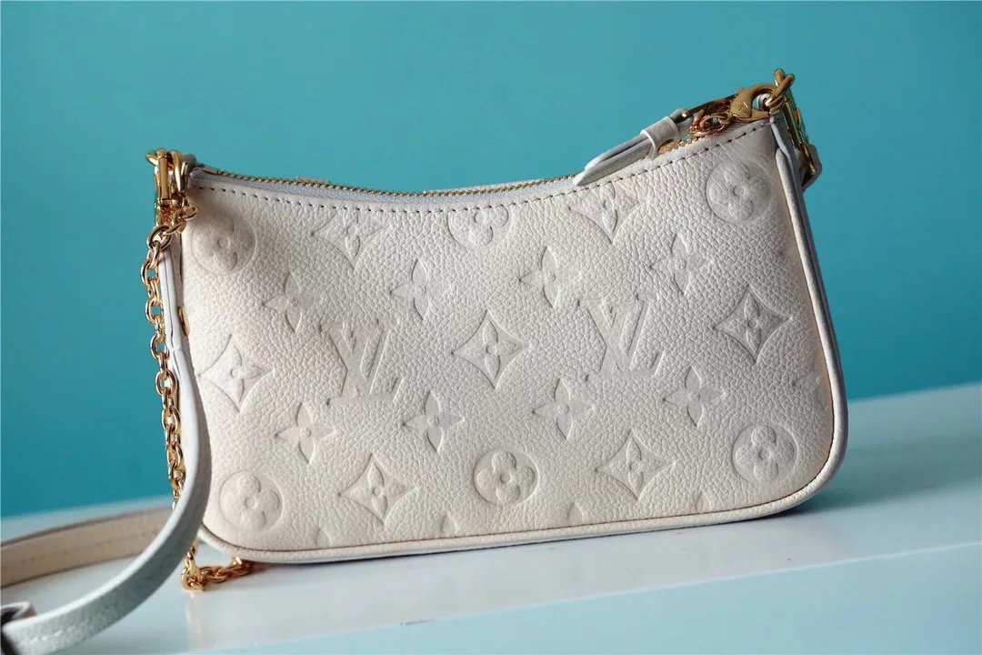 Louis Vuitton Easy Pouch On Strap Monogram Empreinte Crème White / LV - Image 3