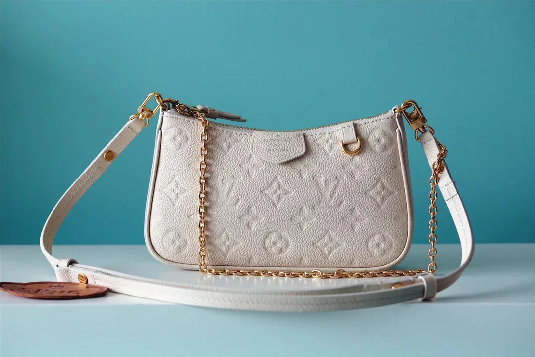 Alternative view of Louis Vuitton Easy Pouch On Strap Monogram Empreinte Crème White / LV