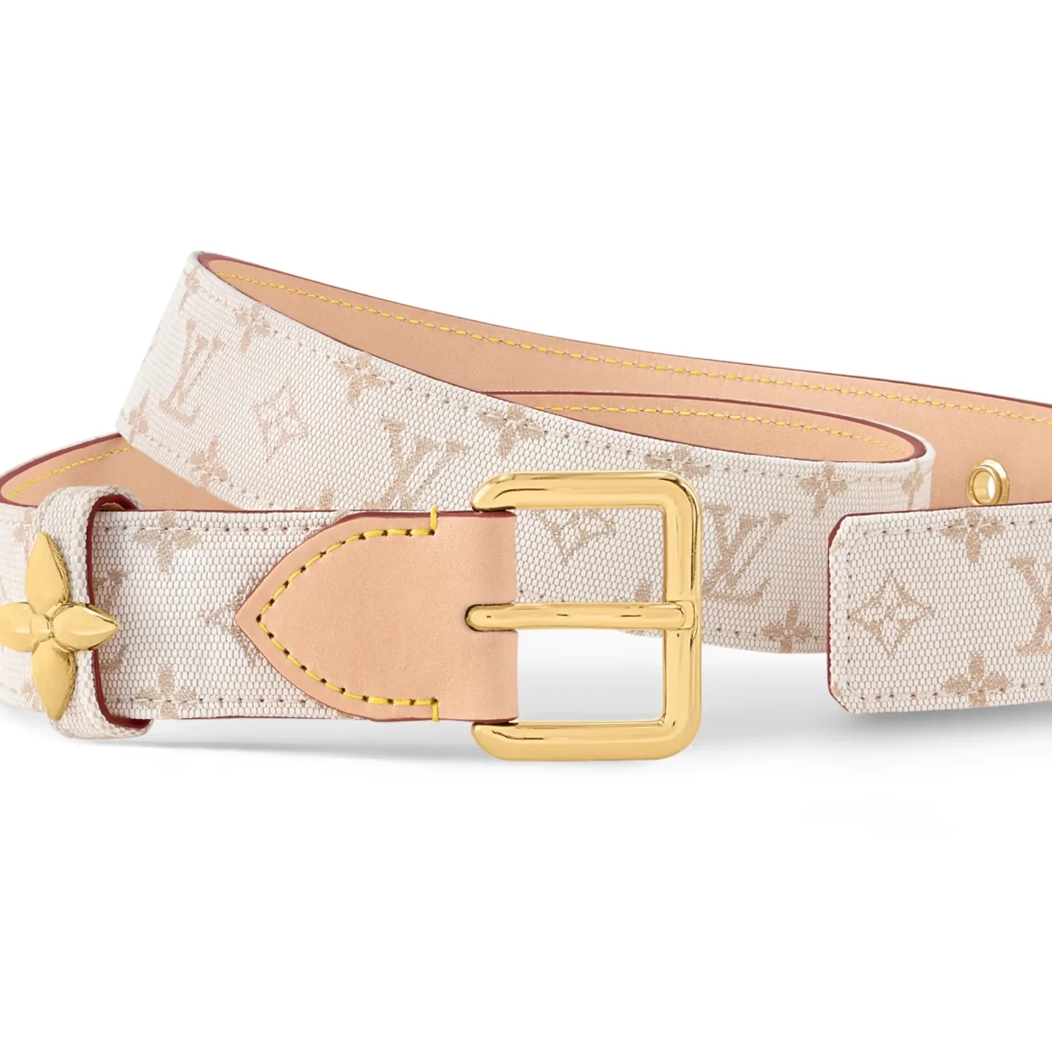 Louis Vuitton Flowergram Ardillon Belt Beige - Image 3