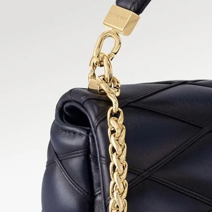 Louis Vuitton GO- Navy Blue Bag - 9.1 Inches/ - Image 6