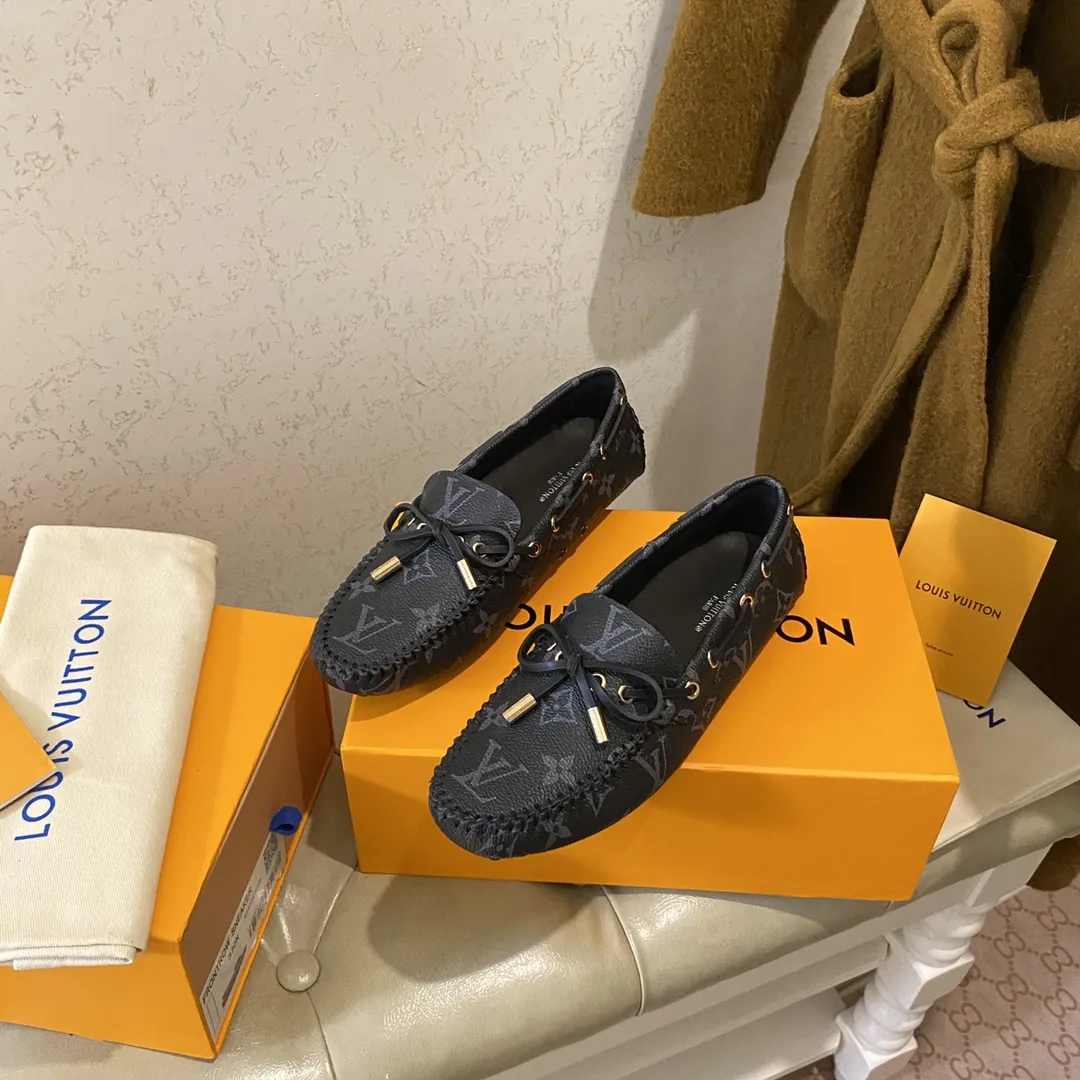 Louis Vuitton Gloria Flat Loafer Brown - Image 4
