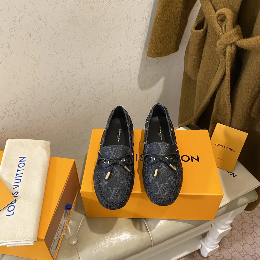 Louis Vuitton Gloria Flat Loafer Brown - Image 6