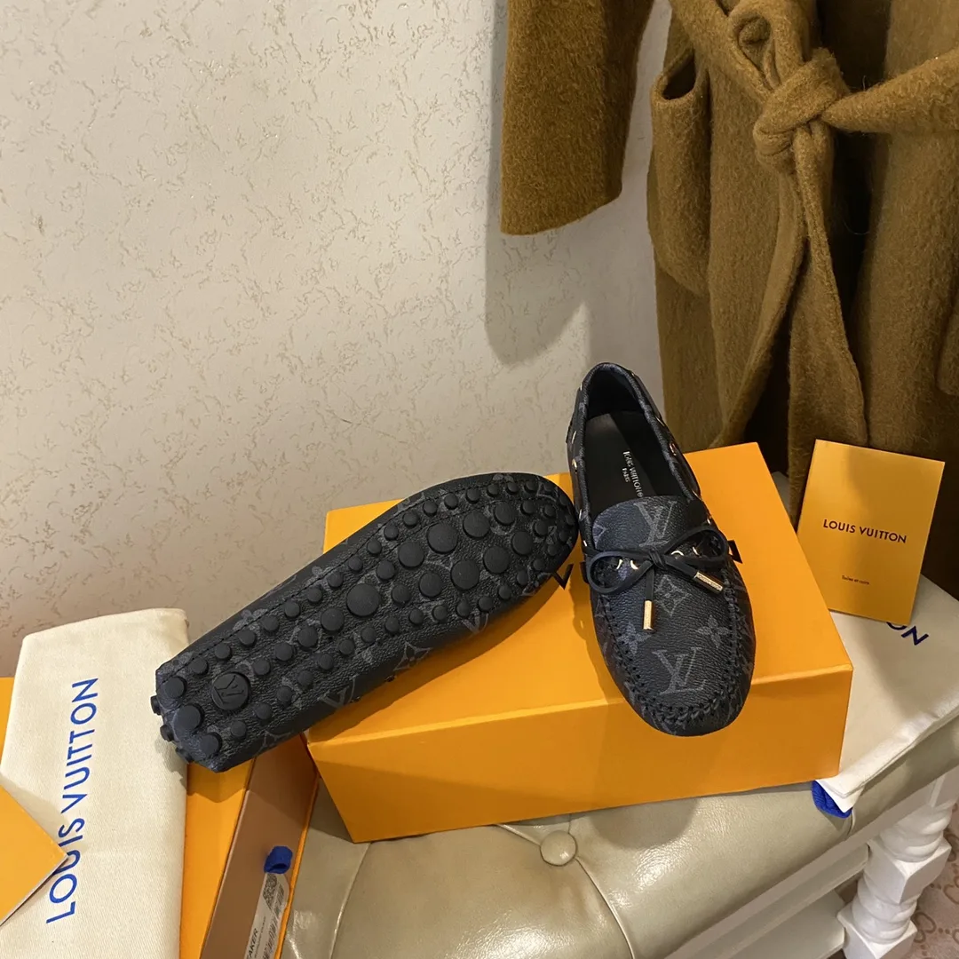 Louis Vuitton Gloria Flat Loafer Brown - Image 9