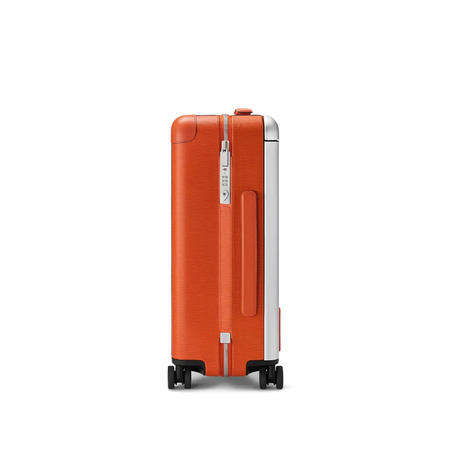Louis Vuitton Horizon 55 Suitcase / Orange Silver Hardware - Image 3