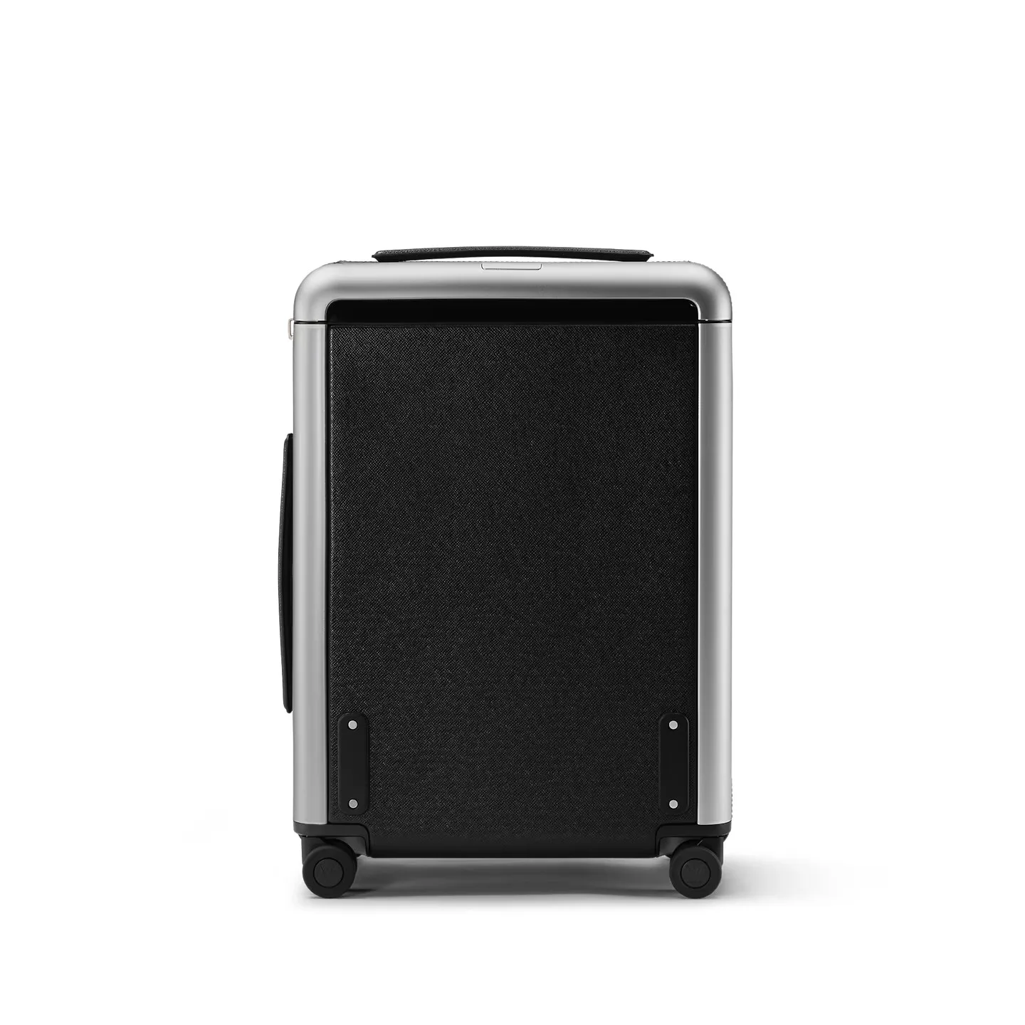 Louis Vuitton Horizon 55 Suitcase / Black Taiga Leather Silver Hardware - Image 6
