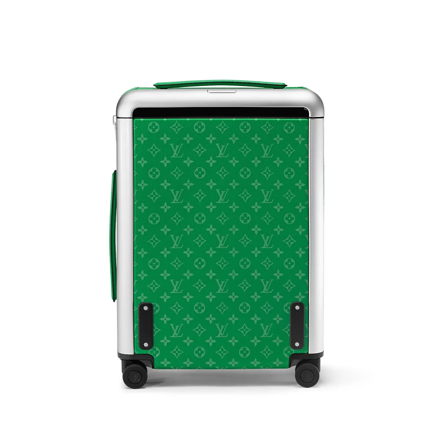 Louis Vuitton Horizon 55 Suitcase / Green Silver Hardware - Image 6
