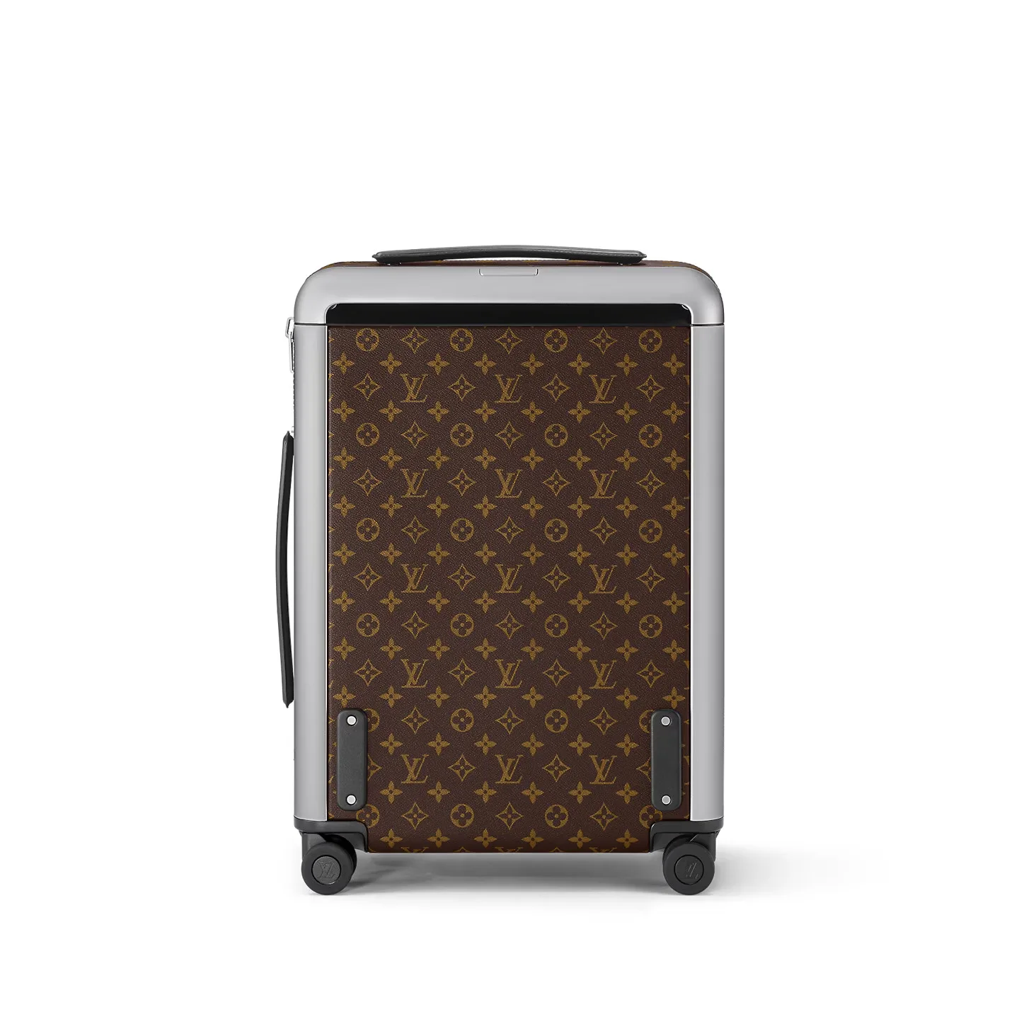 Louis Vuitton Horizon 55 Suitcase / Brown Silver Hardware - Image 4