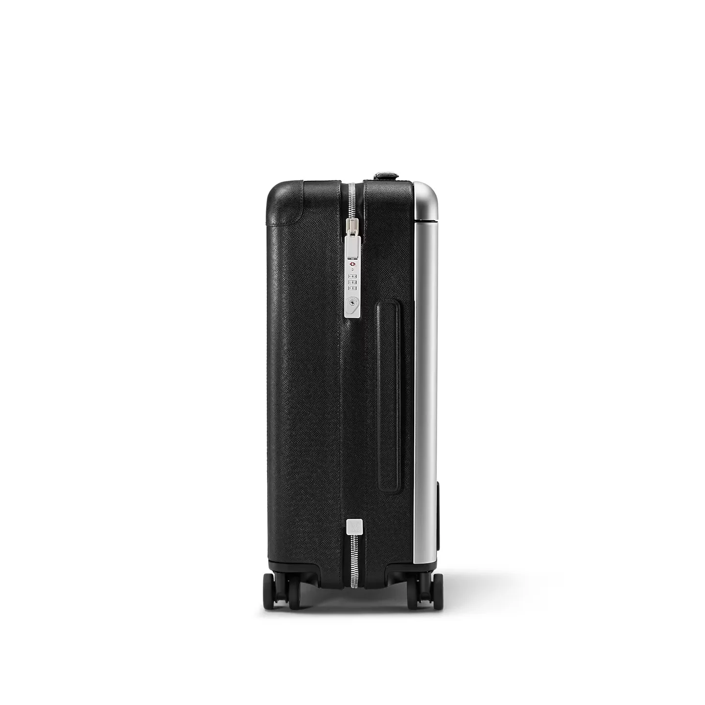 Louis Vuitton Horizon 55 Suitcase / Black Taiga Leather Silver Hardware - Image 5