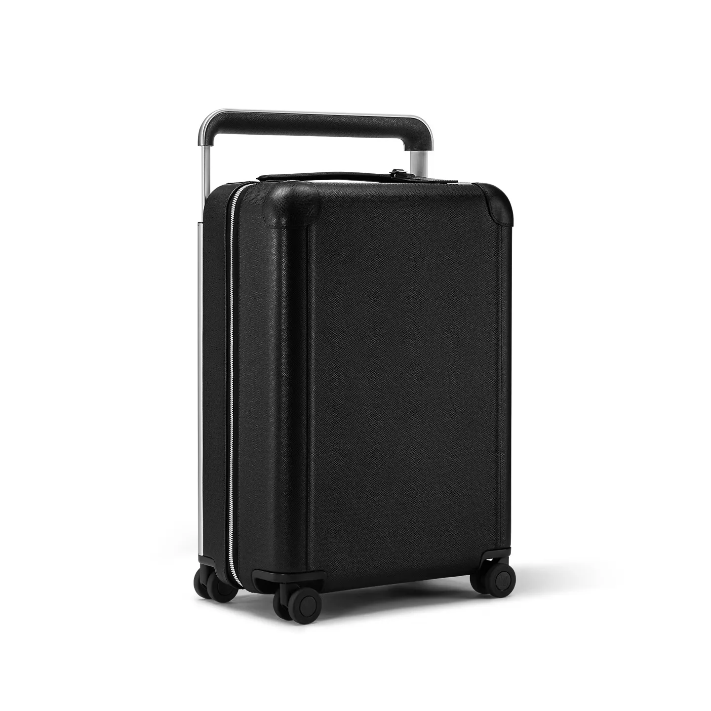 Louis Vuitton Horizon 55 Suitcase / Black Taiga Leather Silver Hardware - Image 4
