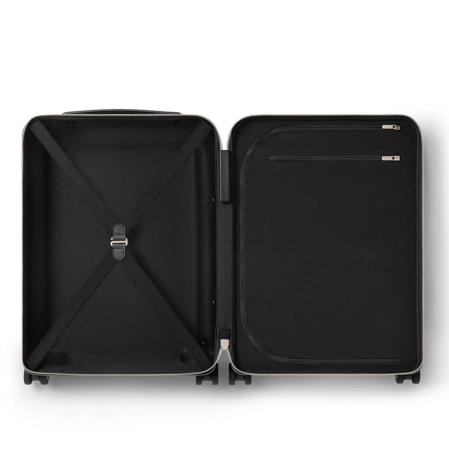 Louis Vuitton Horizon 55 Suitcase / Black Champagne Hardware - Image 3