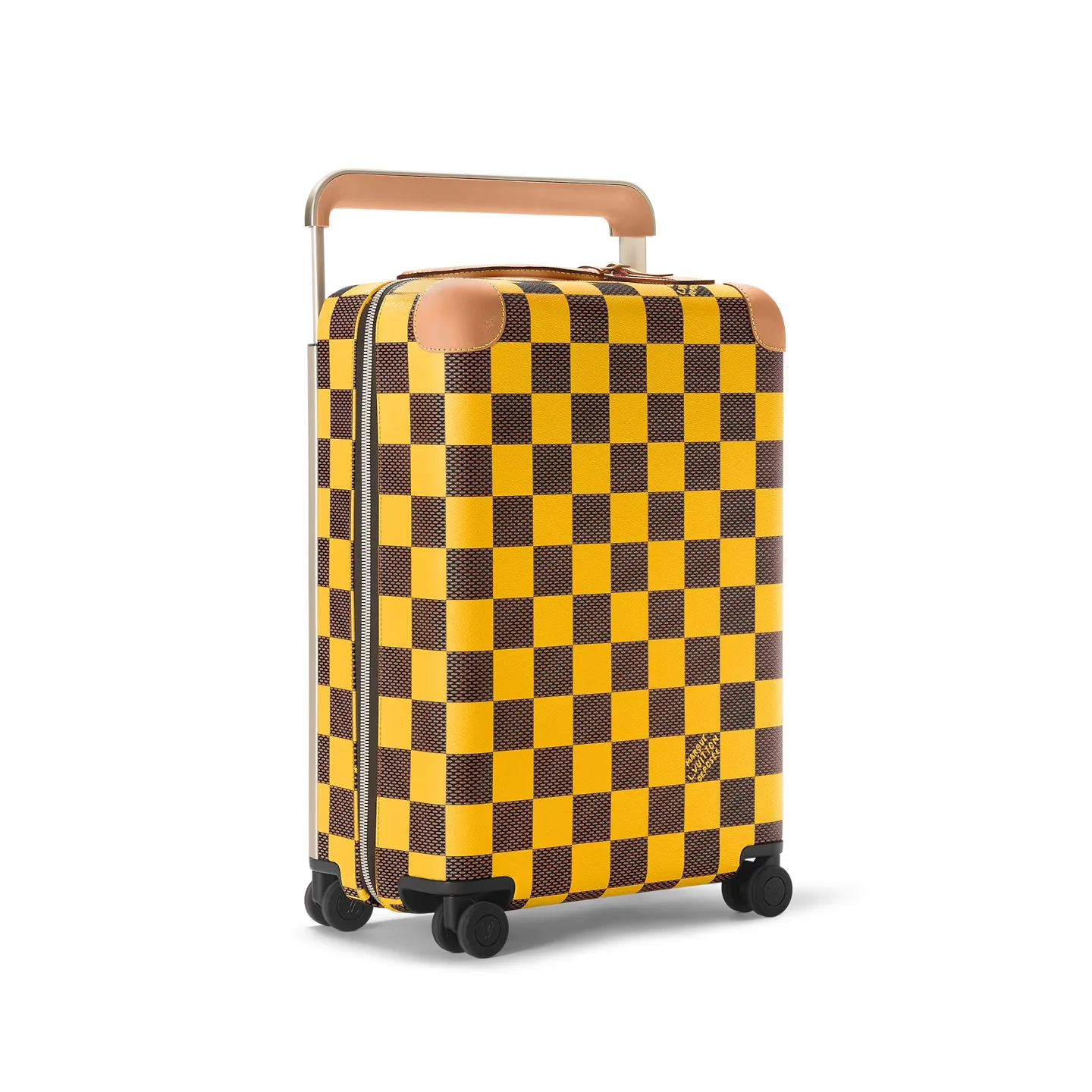 Louis Vuitton Horizon 55 Suitcase / Yellow Champagne Hardware - Image 4