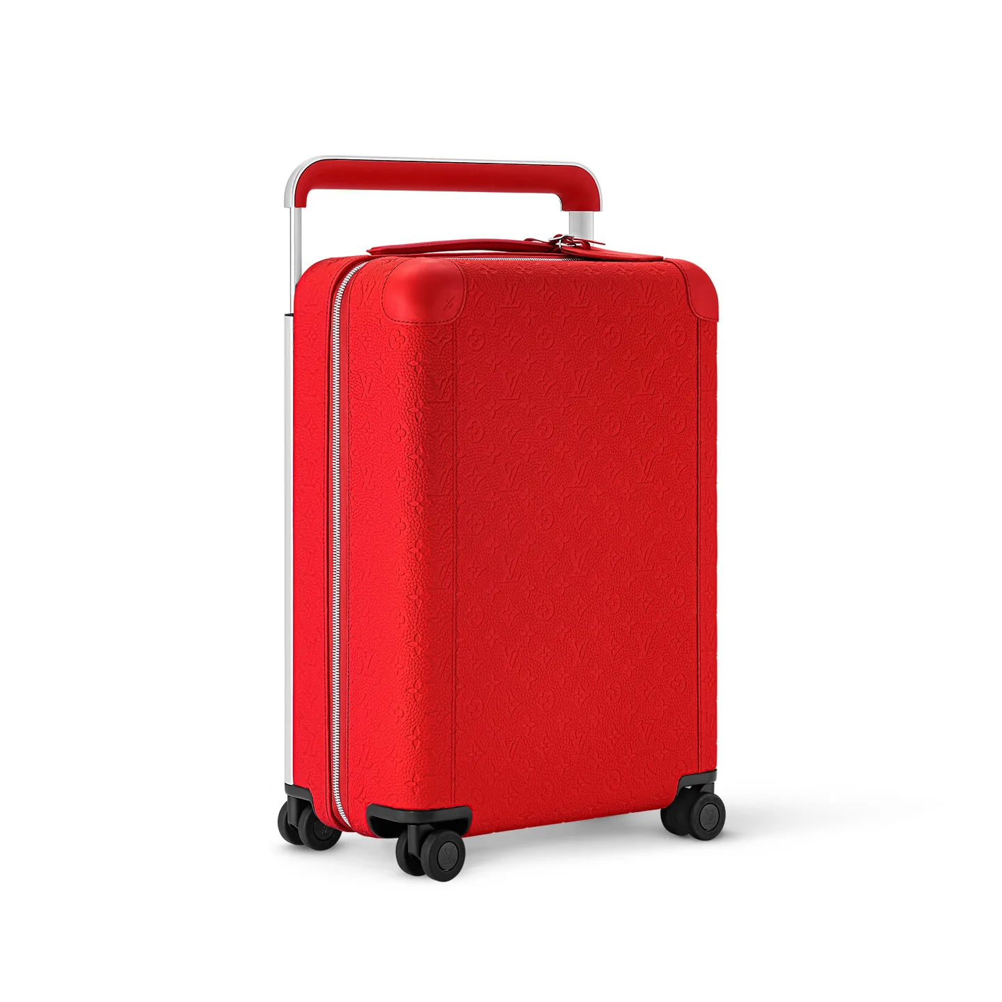 Alternative view of Louis Vuitton Horizon 55 Suitcase / Red Silver Hardware