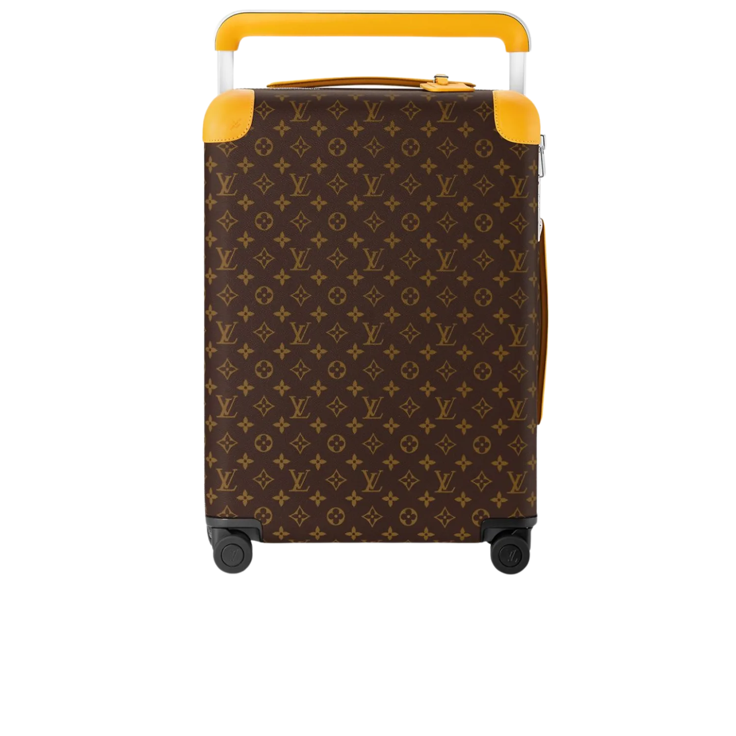 Louis Vuitton Horizon 55 Suitcase / Brown/ Yellow Silver Hardware