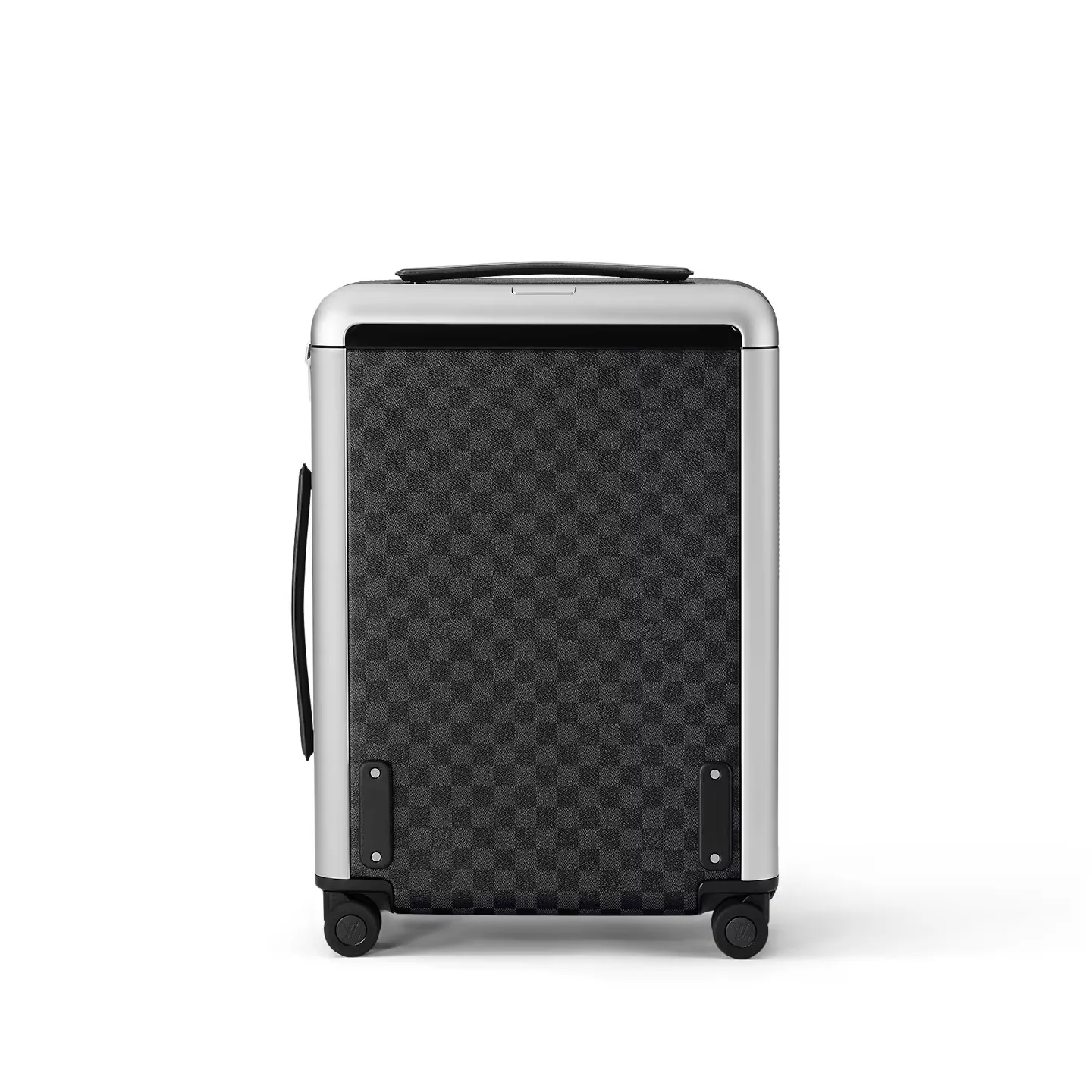 Louis Vuitton Horizon 55 Suitcase / Black Silver Hardware - Image 4