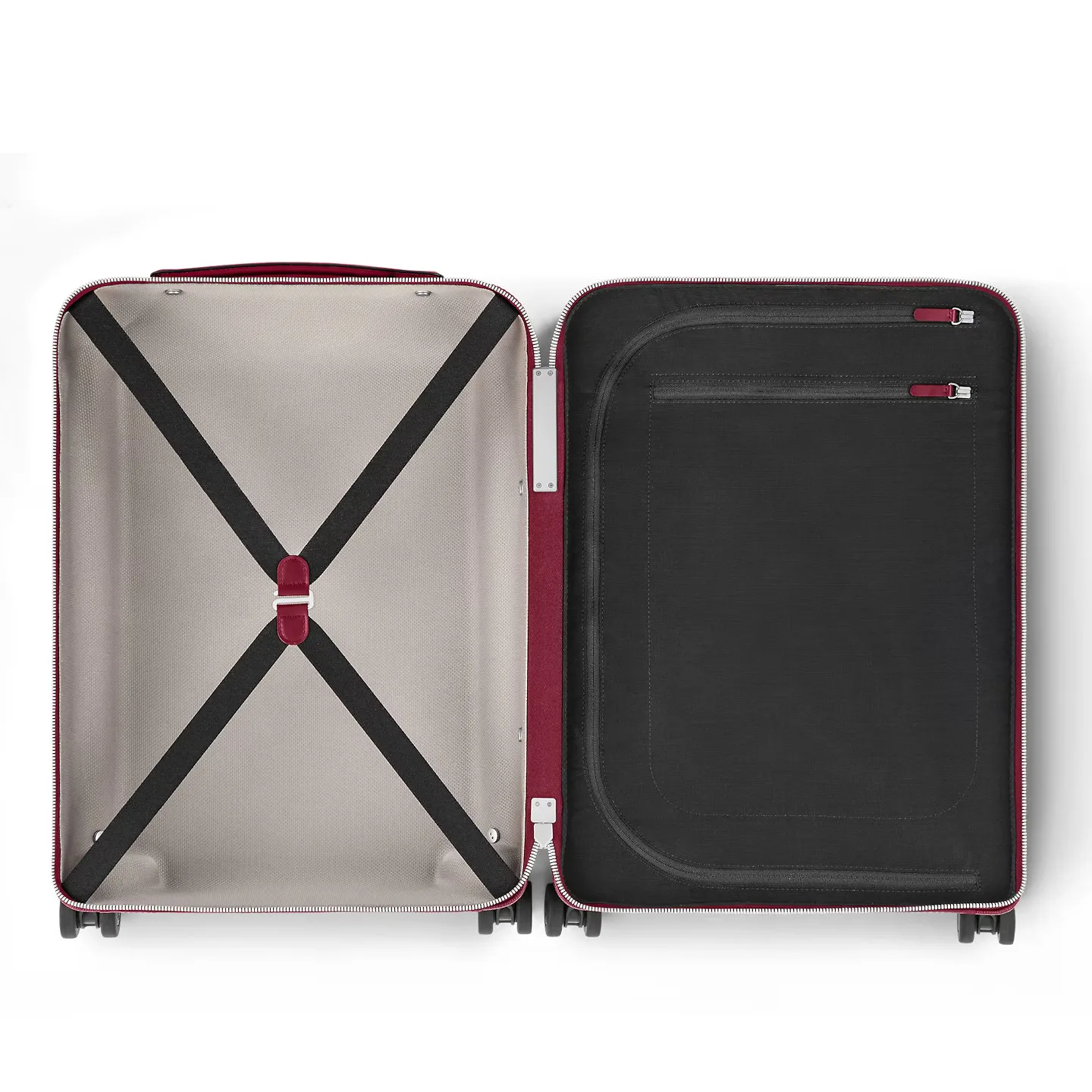 Louis Vuitton Horizon 55 Suitcase / Pink Silver Hardware - Image 5