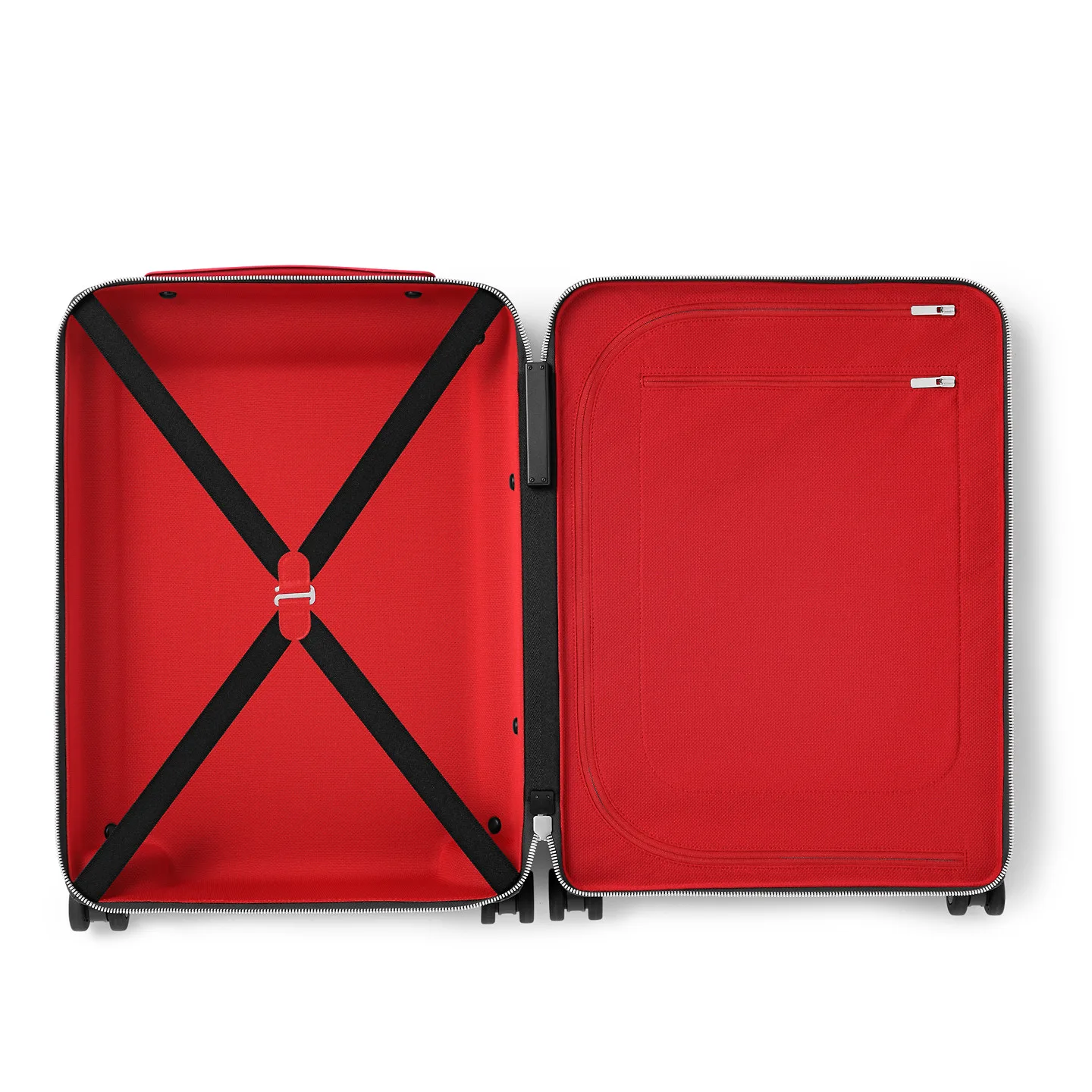 Louis Vuitton Horizon 55 Suitcase / Brown/ Red Silver Hardware - Image 5