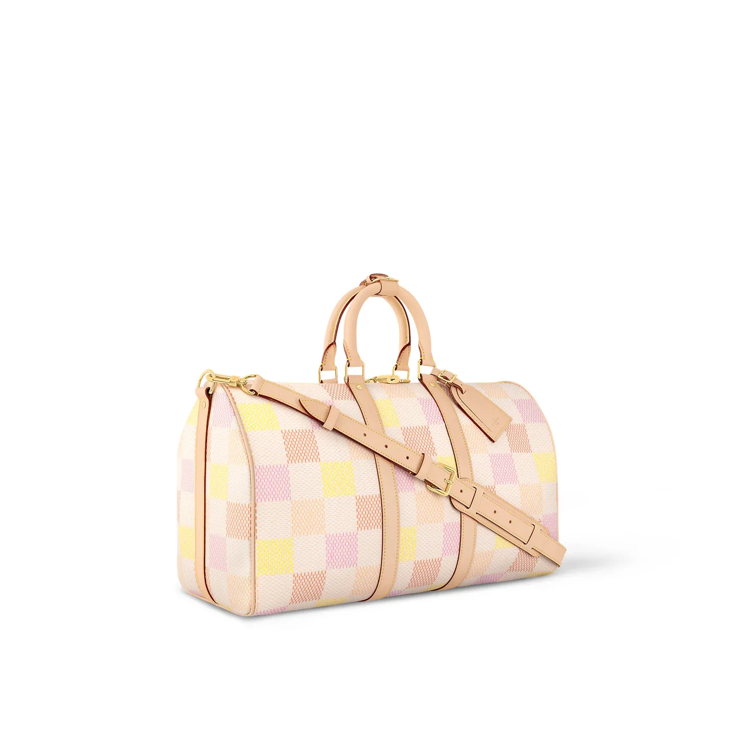 Louis Vuitton Keepall Bandouliere 45 Travel Bag / Multicolor Gold Hardware - Image 3