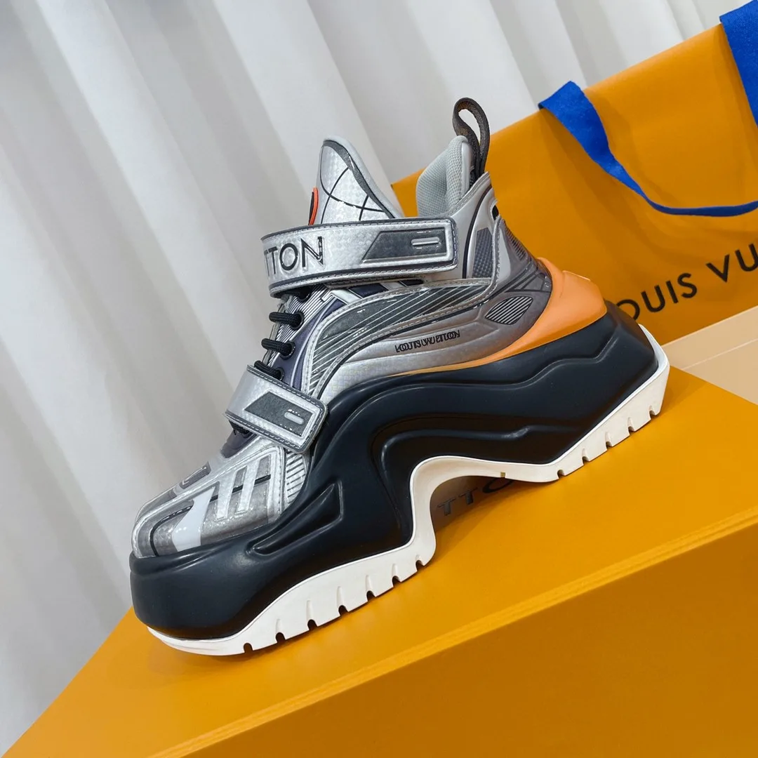 Alternative view of Louis Vuitton LV Archlight 2.0 Platform Sneaker Silver 1AB13N
