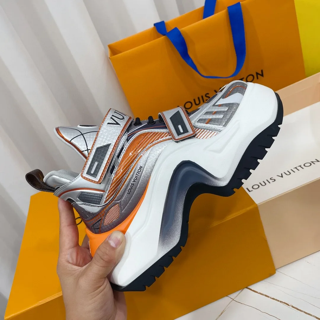 Louis Vuitton LV Archlight 2.0 Platform Sneaker Silver 1AB143 - Image 4