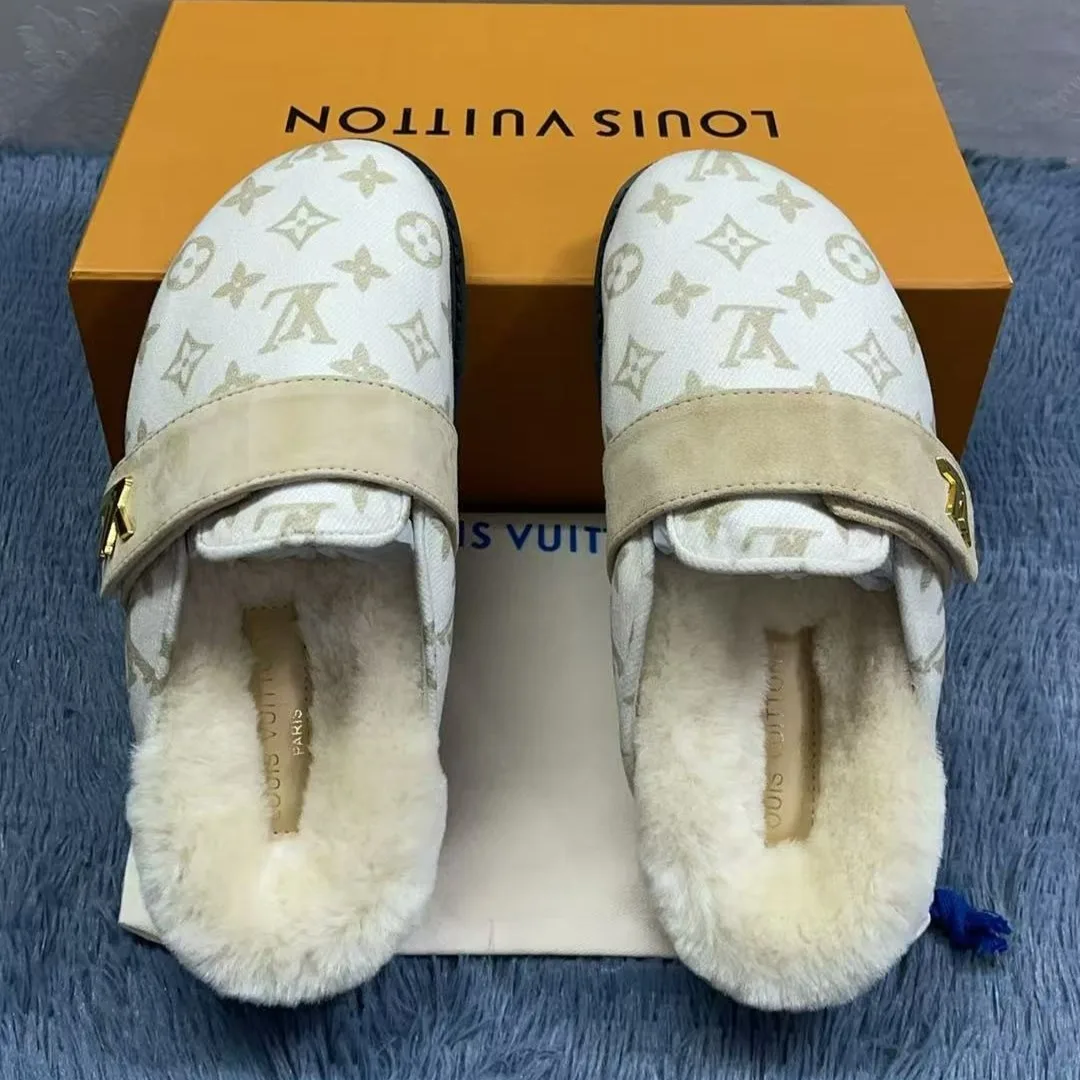 Louis Vuitton LV Cosy Flat Comfort Clog White 1ADD6V - Image 2