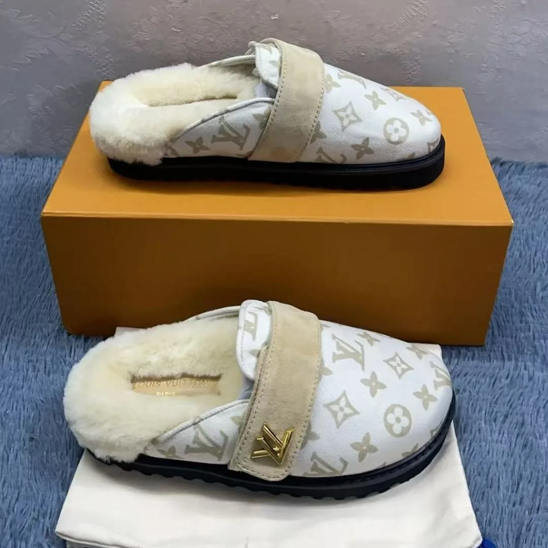 Louis Vuitton LV Cosy Flat Comfort Clog White 1ADD6V - Image 3
