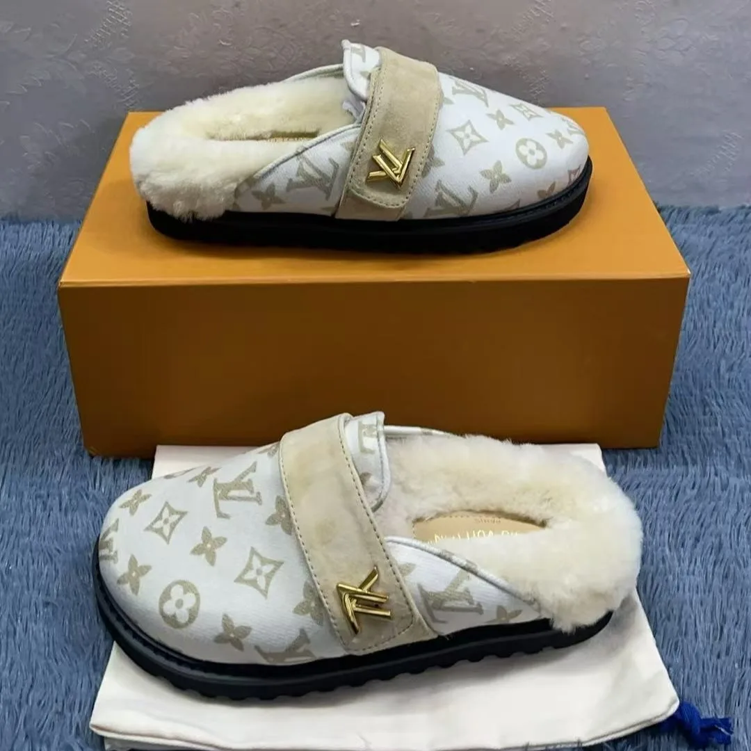 Louis Vuitton LV Cosy Flat Comfort Clog White 1ADD6V - Image 6