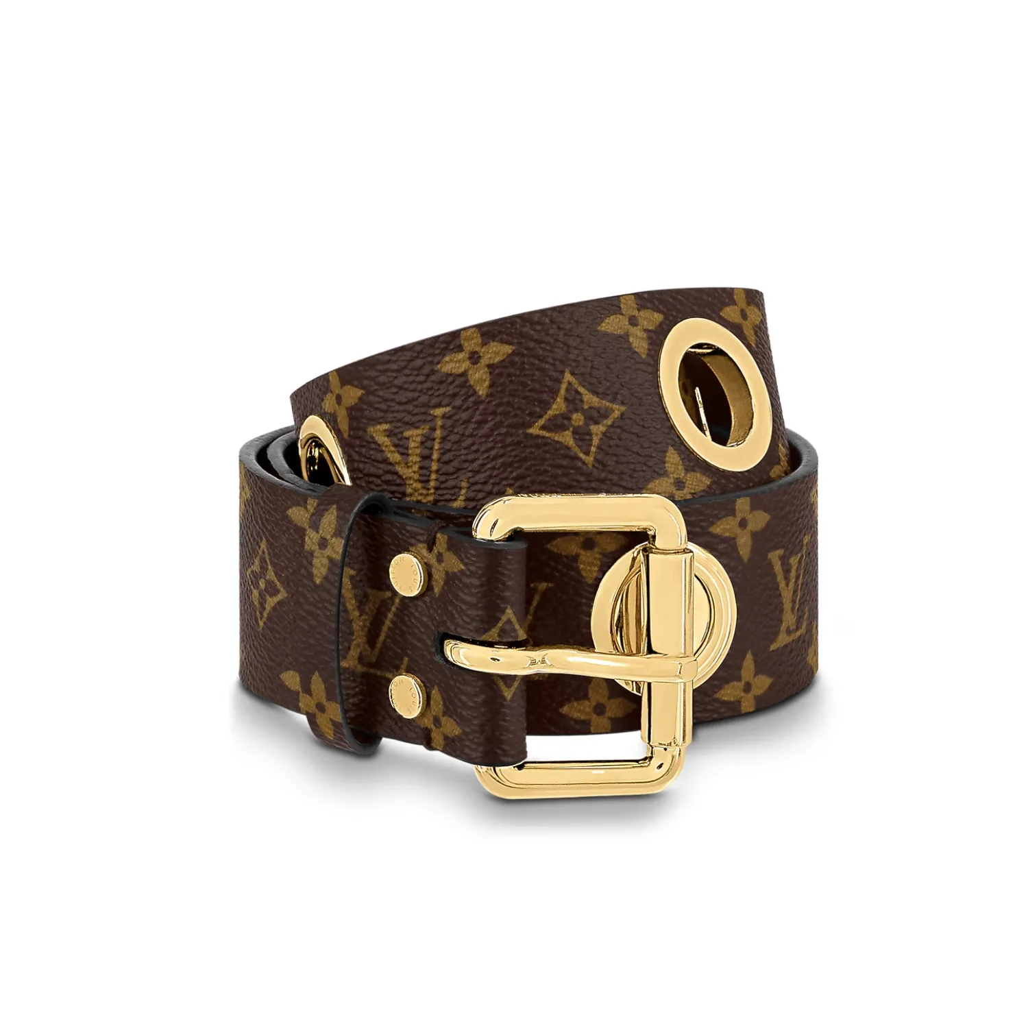 Alternative view of Louis Vuitton LV Eyelets Belt Monogram Canvas