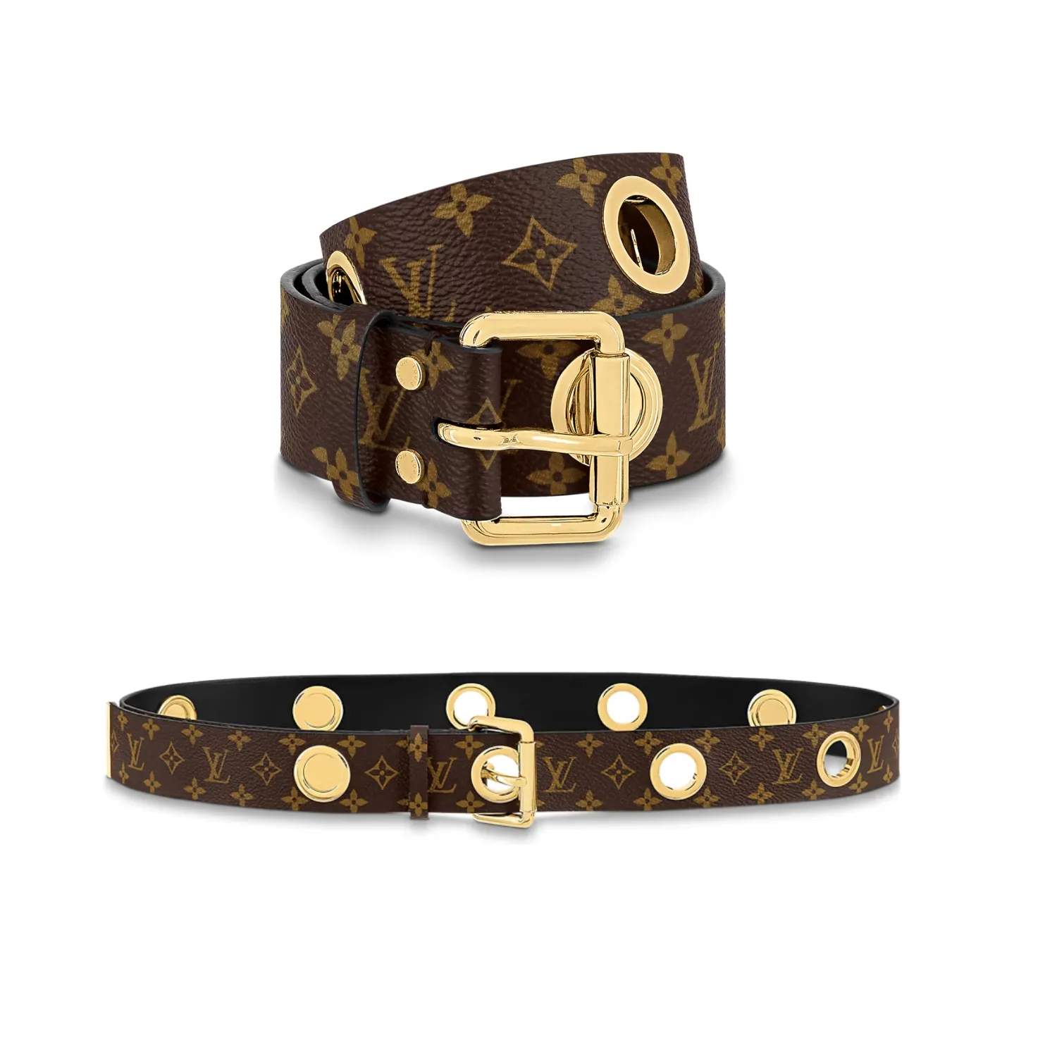 Louis Vuitton LV Eyelets Belt Monogram Canvas - Image 3