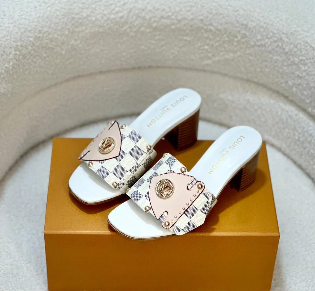 Louis Vuitton LV Frame Mules Damier Canvas - Image 3