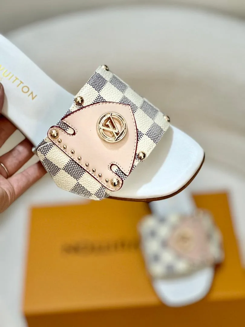 Louis Vuitton LV Frame Mules Damier Canvas - Image 7