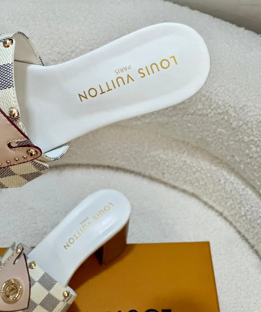 Louis Vuitton LV Frame Mules Damier Canvas - Image 8