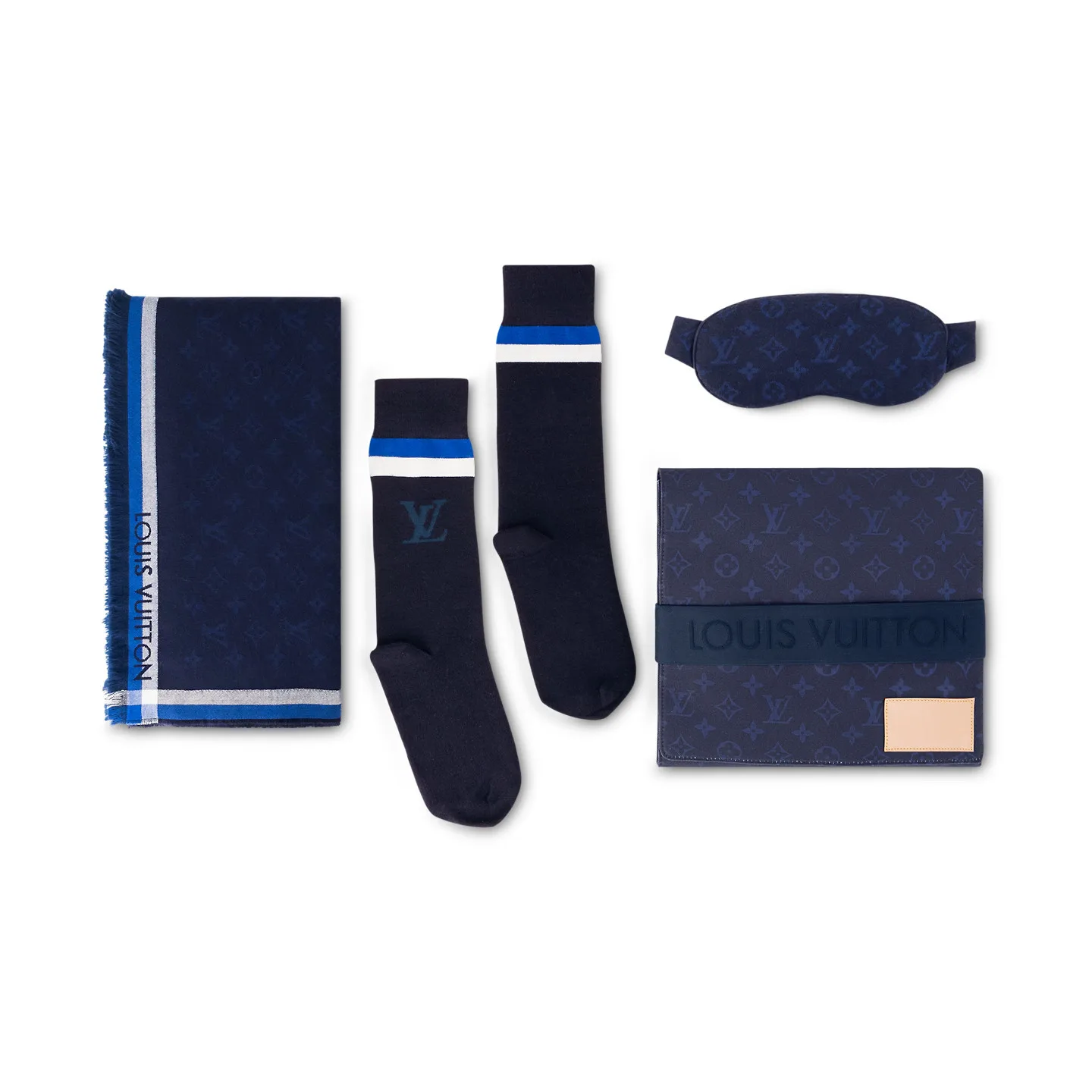 Louis Vuitton LV Travel Kit Bag Blue / - Image 4