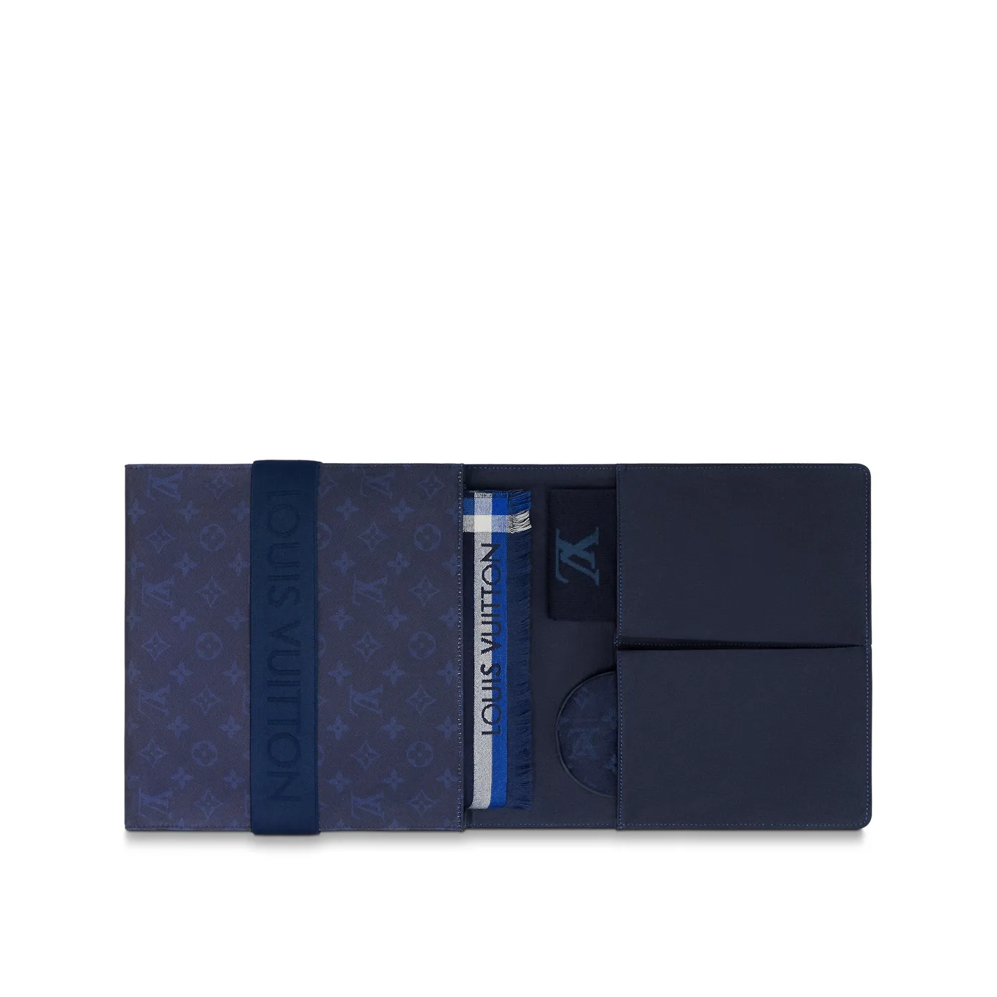 Alternative view of Louis Vuitton LV Travel Kit Bag Blue /