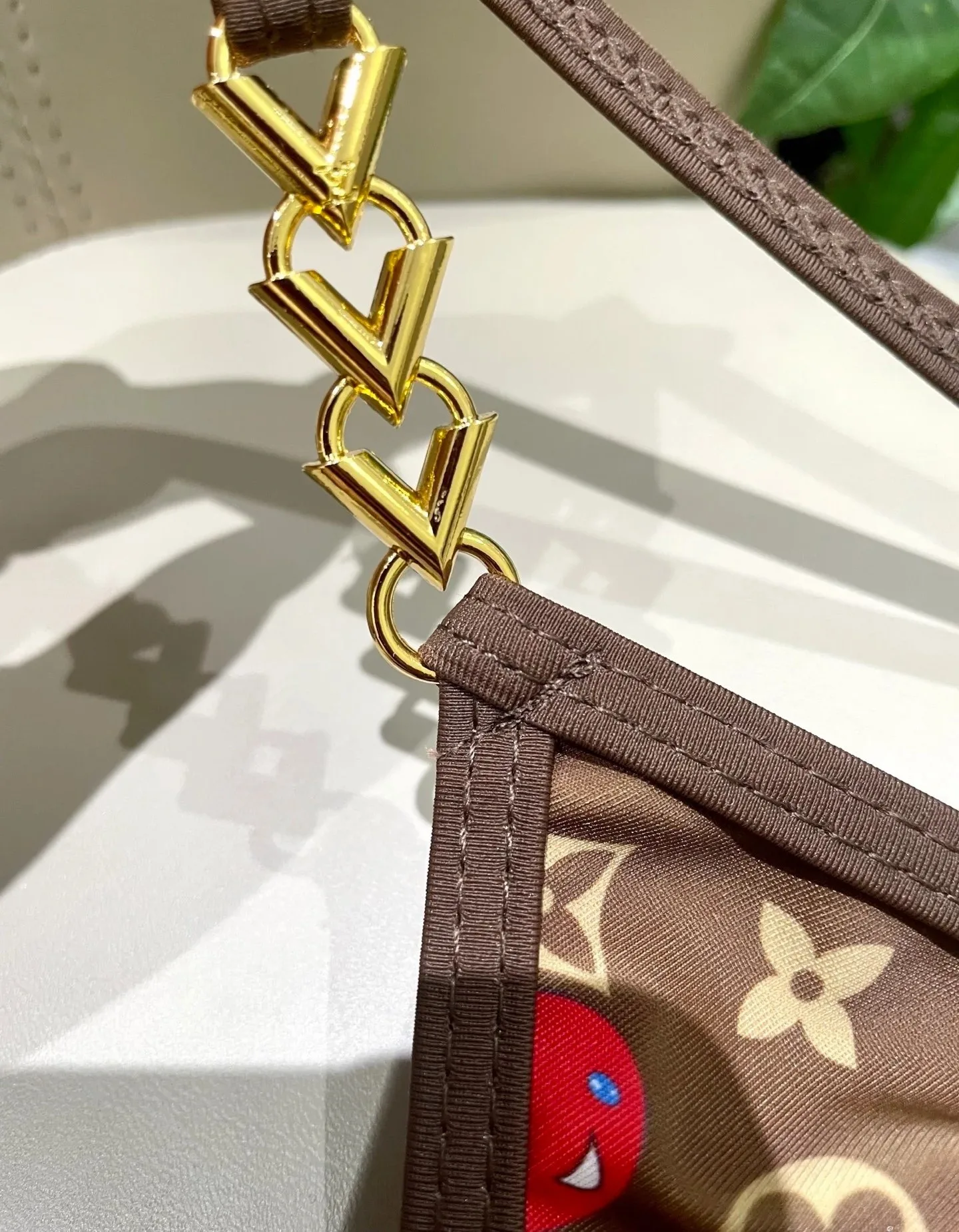 Louis Vuitton LV x TM Cherry Bikini Brown Monogram Cerises - Image 8