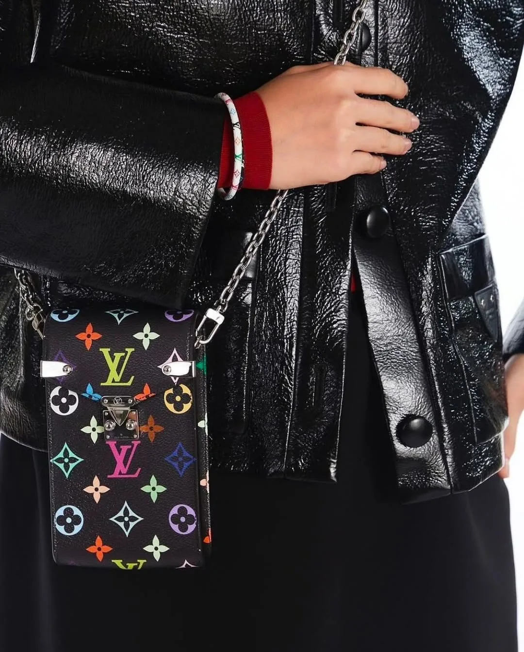 Alternative view of Louis Vuitton LV x TM Phone Pouch Metis / Multicolore Silver Hardware