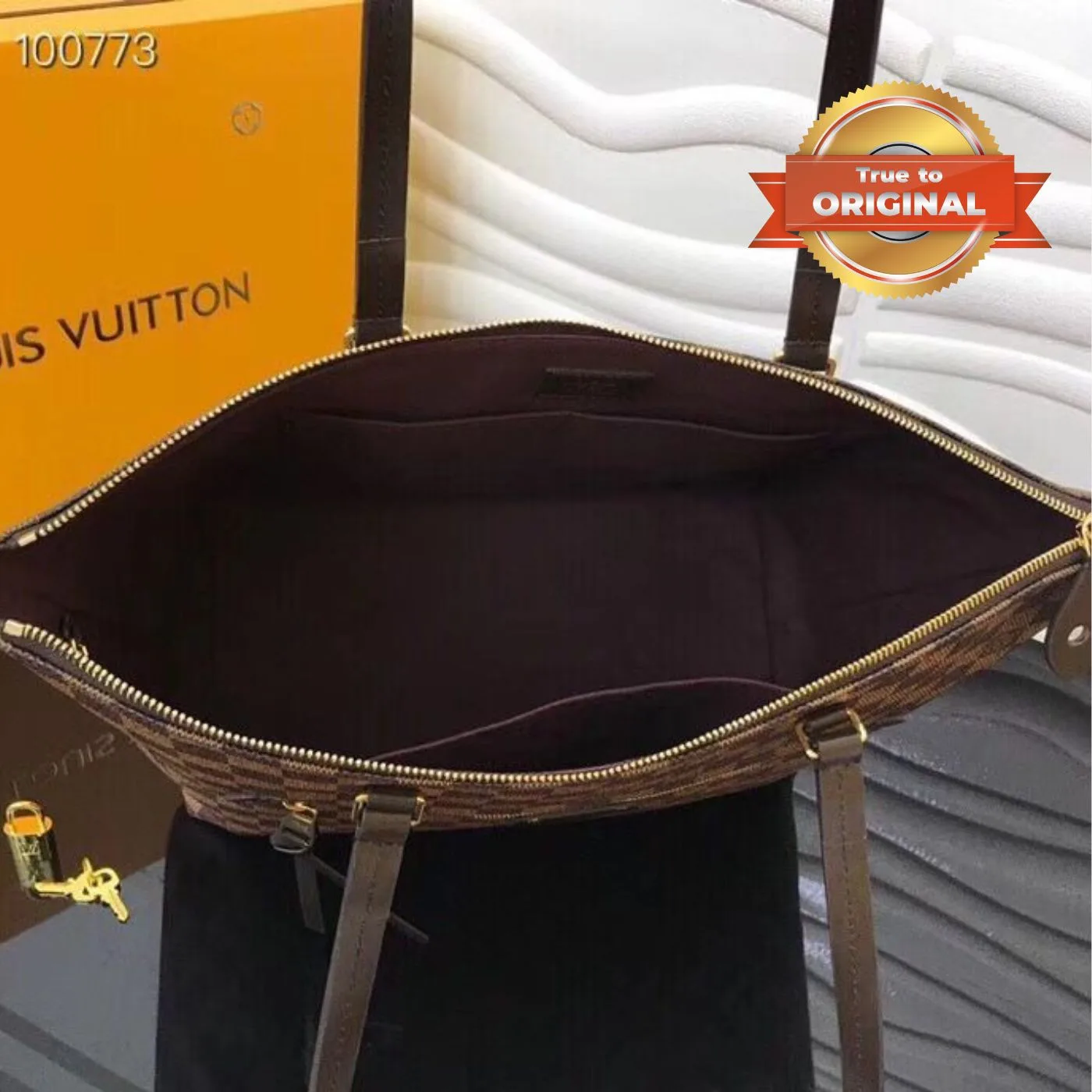 Louis Vuitton Lena MM Brown / LV - Image 4
