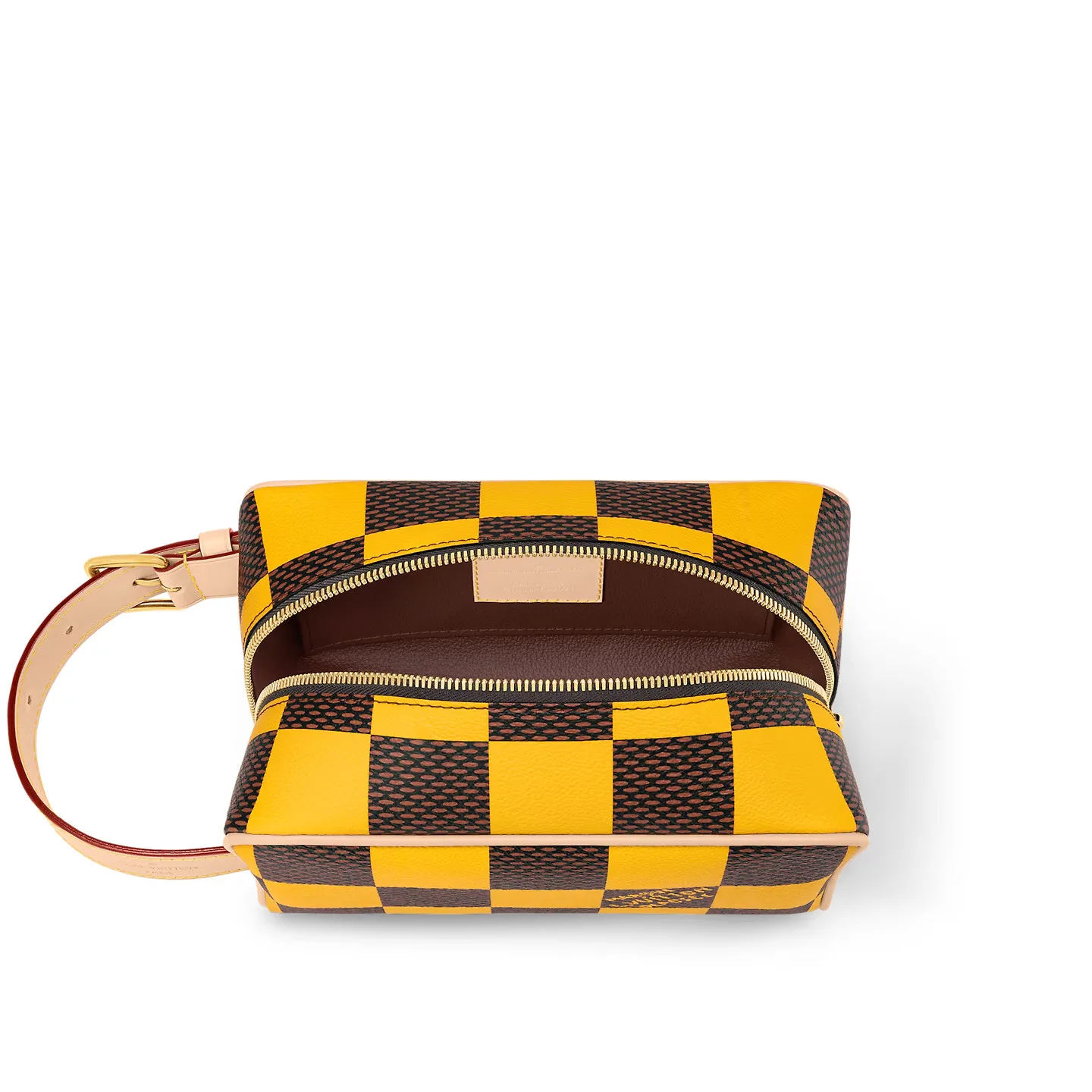 Louis Vuitton Locker Dopp Kit Yellow 9.1 Inches/ - Image 5