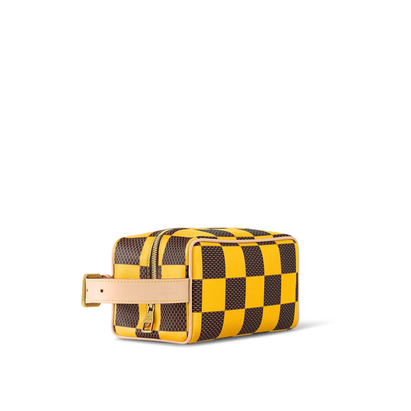 Louis Vuitton Locker Dopp Kit Yellow 9.1 Inches/ - Image 4