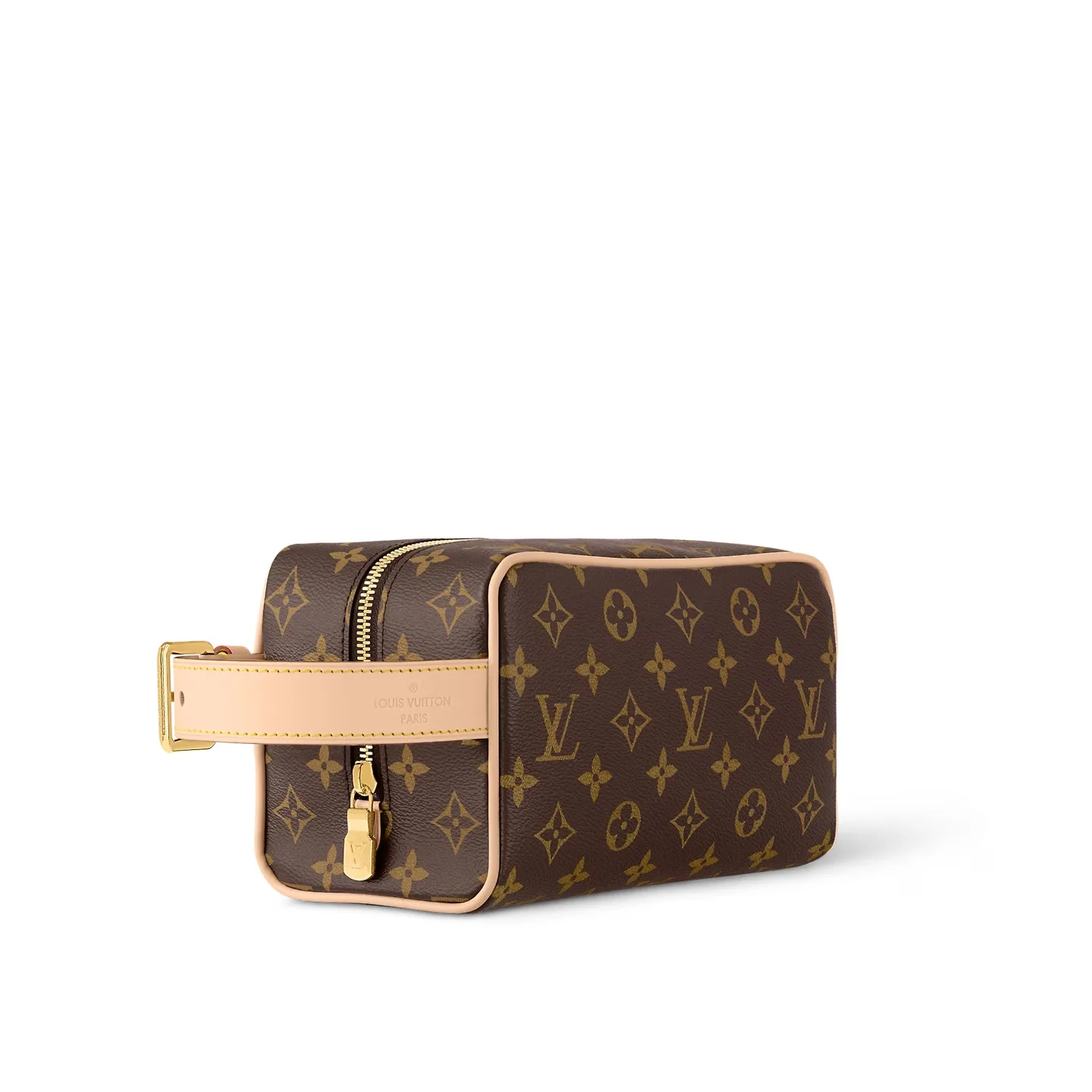 Louis Vuitton Locker Dopp Kit Brown 9.1 Inches/ - Image 4