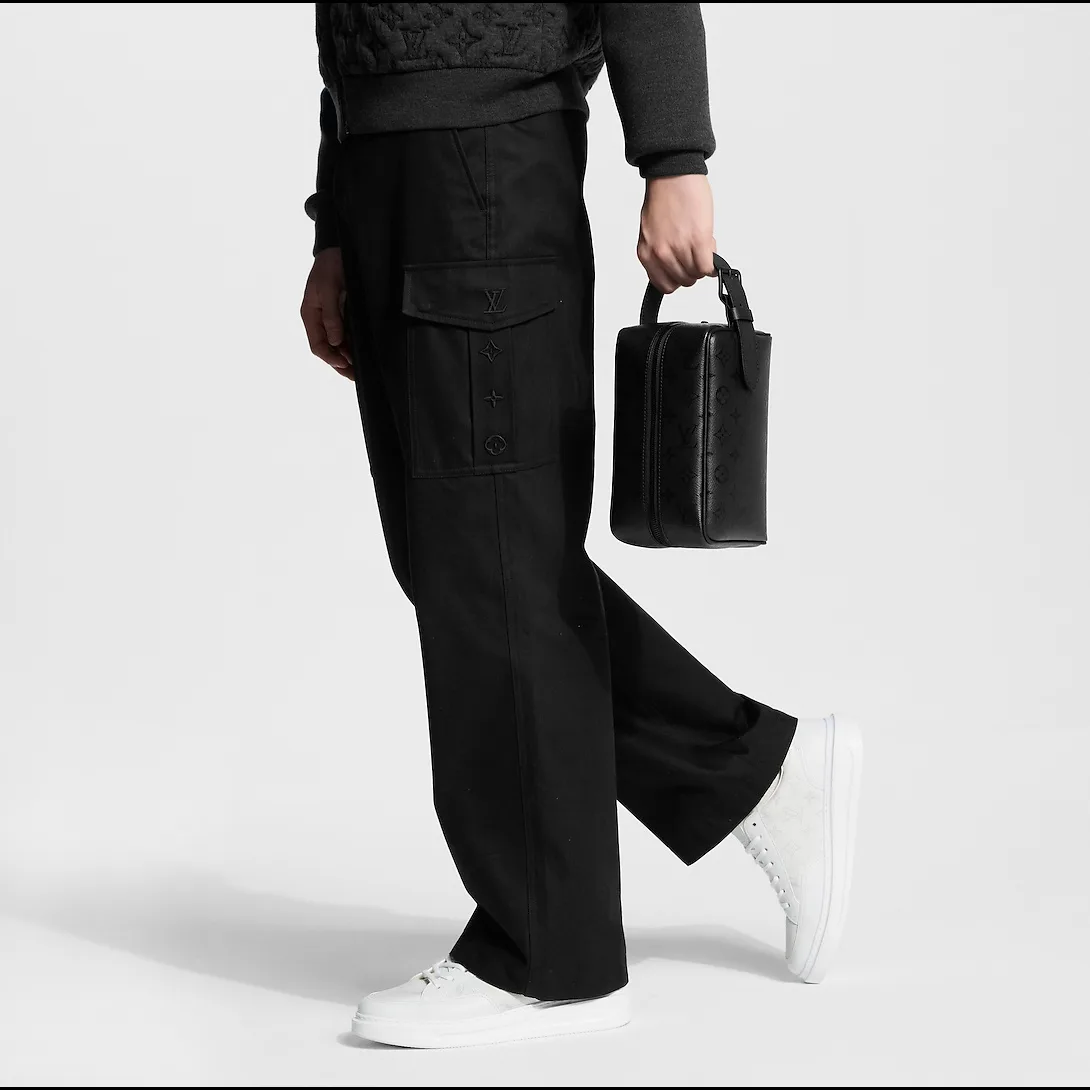 Alternative view of Louis Vuitton Locker Dopp Kit / Black Monogram Midnight Black Hardware