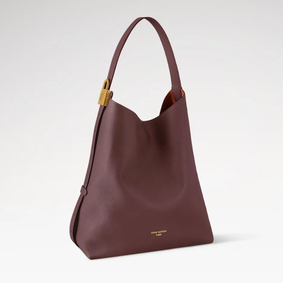 Louis Vuitton Low Key Hobo MM Shoulder Bag13./ Rouge Concerto Gold Hardware - Image 4