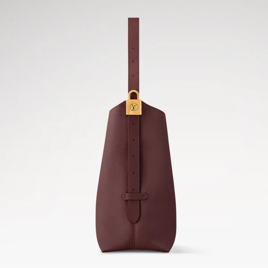 Louis Vuitton Low Key Hobo MM Shoulder Bag13./ Rouge Concerto Gold Hardware - Image 7