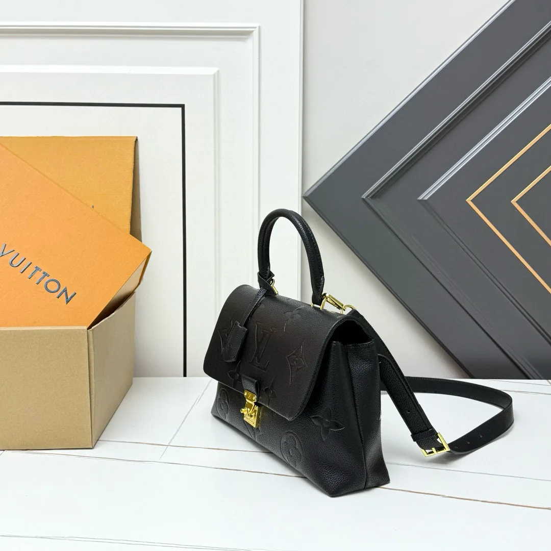Louis Vuitton Madeleine MM Monogram Empreinte Black - Image 3