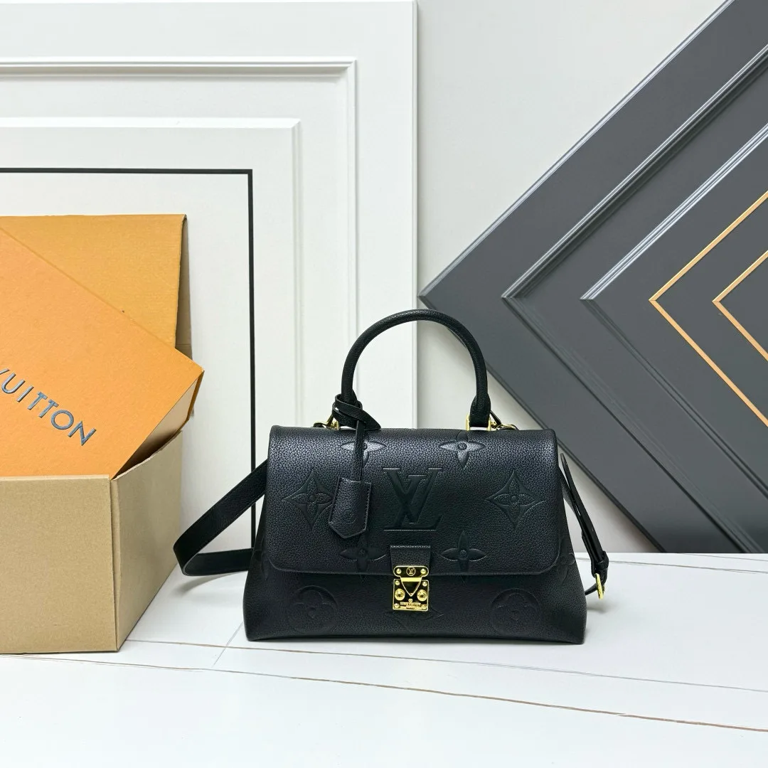 Louis Vuitton Madeleine MM Monogram Empreinte Black - Image 4