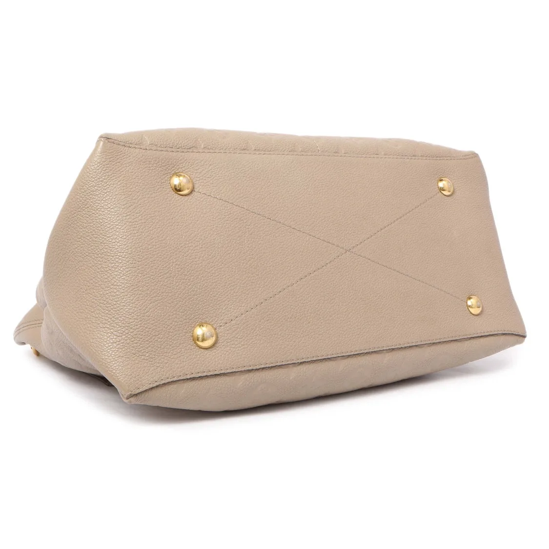 Louis Vuitton Maida Hobo Bag / Beige Monogram Empreinte Gold Hardware - Image 5