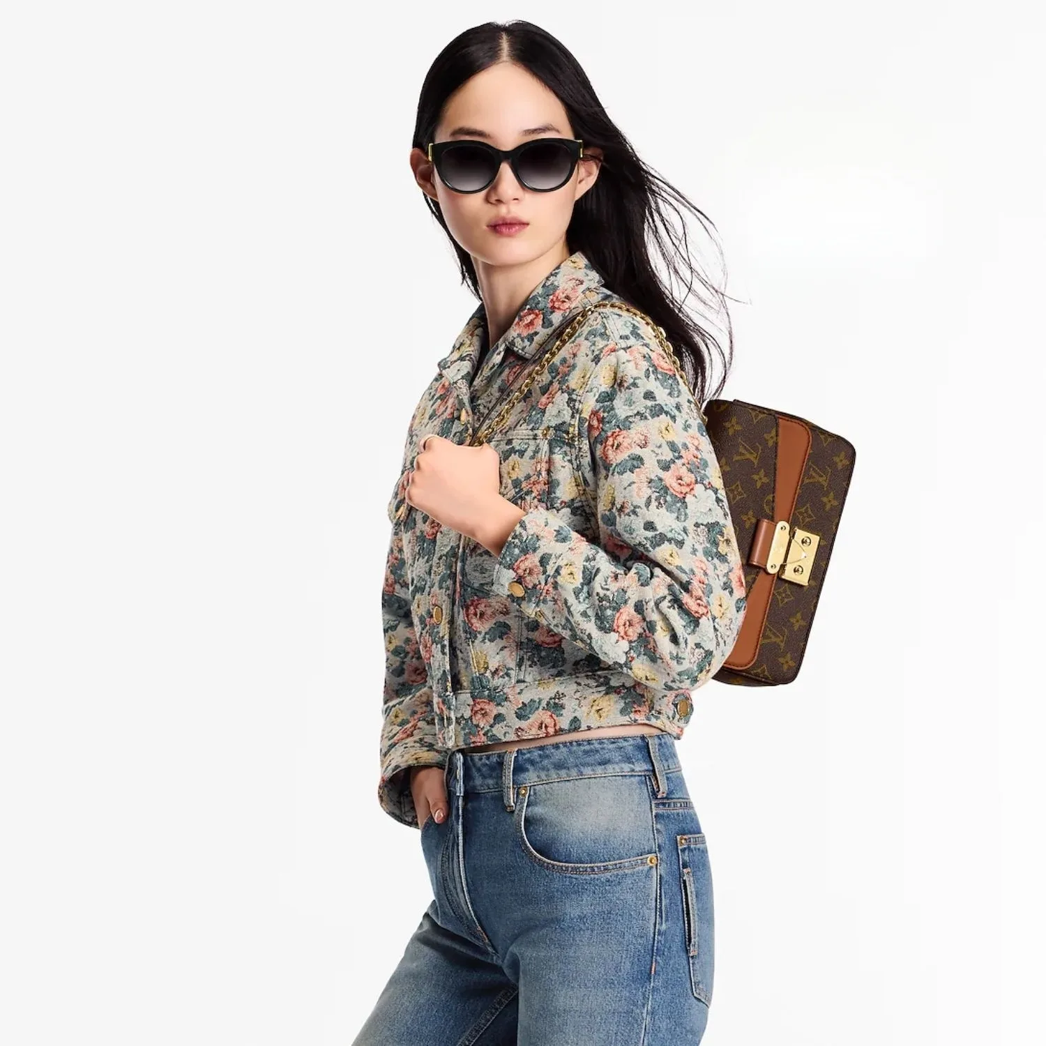Alternative view of Louis Vuitton Marceau Crossbody Bag / Monogram Caramel Brown Gold Hardware