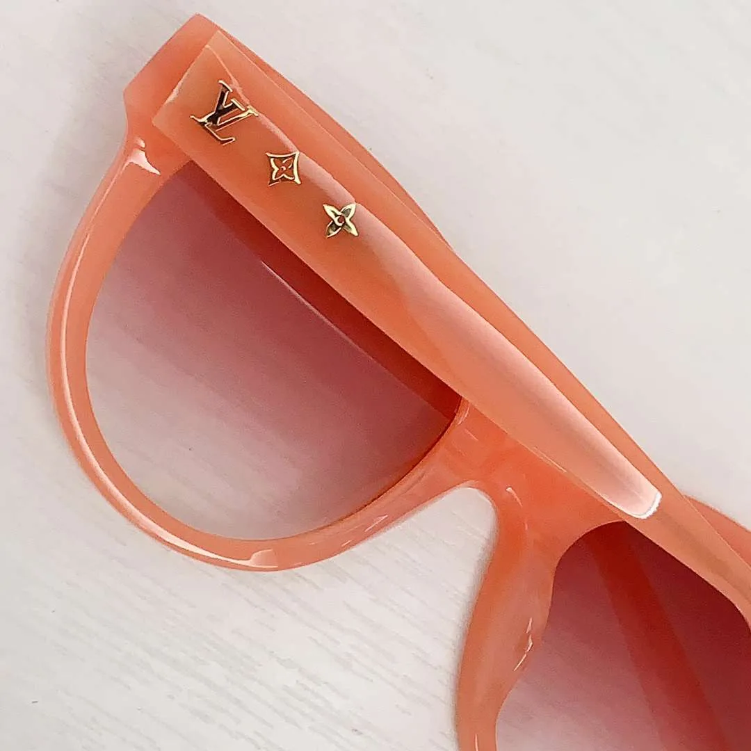 Louis Vuitton Monogram Round Sunglasses Orange - Image 5